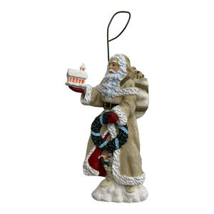 Pipka Ulvilden Stories Of Christmas Ornament #11413 Peace Keeper Santa 4"